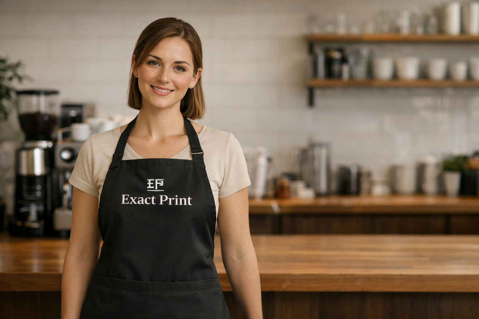 custom apron printing